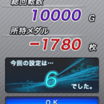 IMG_2318 マイジャグラー3設定6|